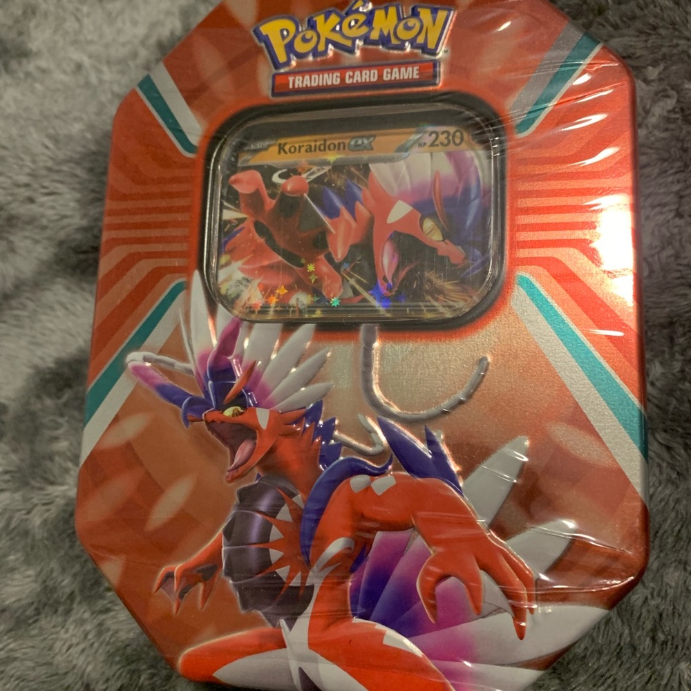 NEW Pokemon Trading card Tins with Cards NEW- SEALED